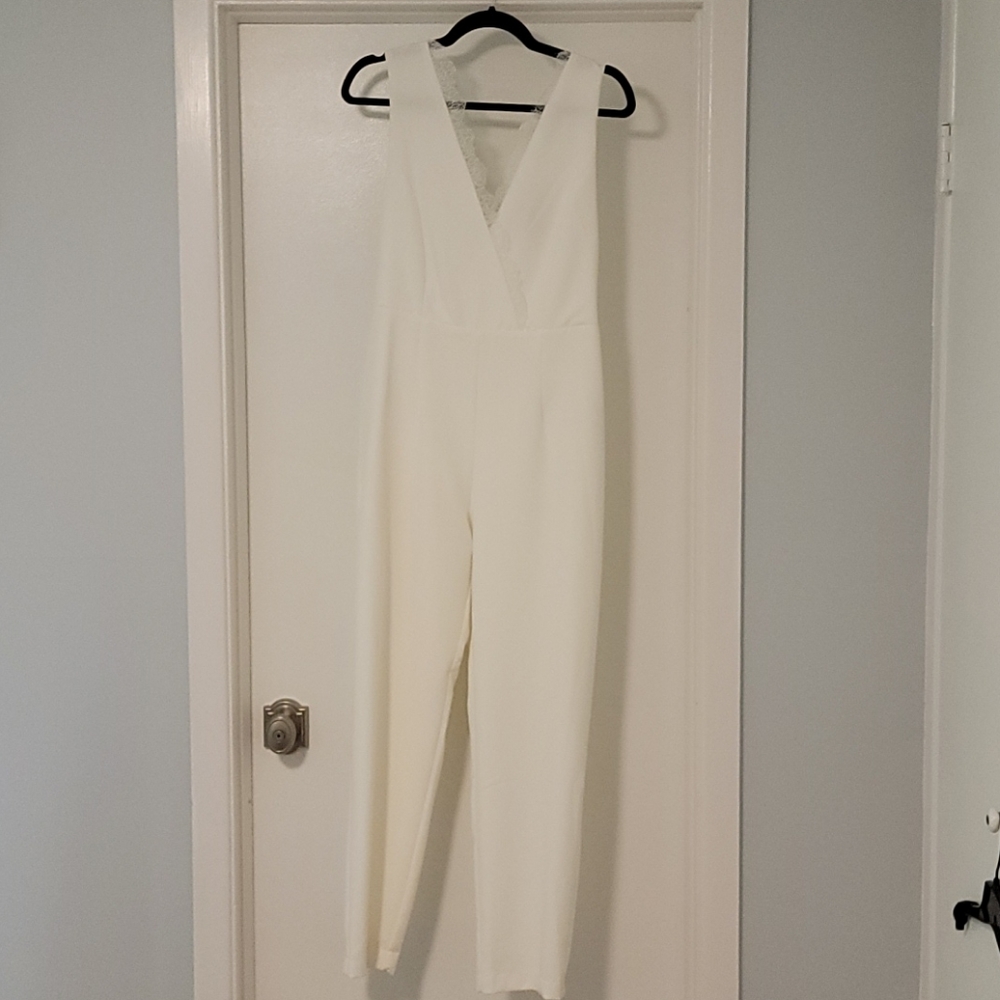 White Jumpsuit